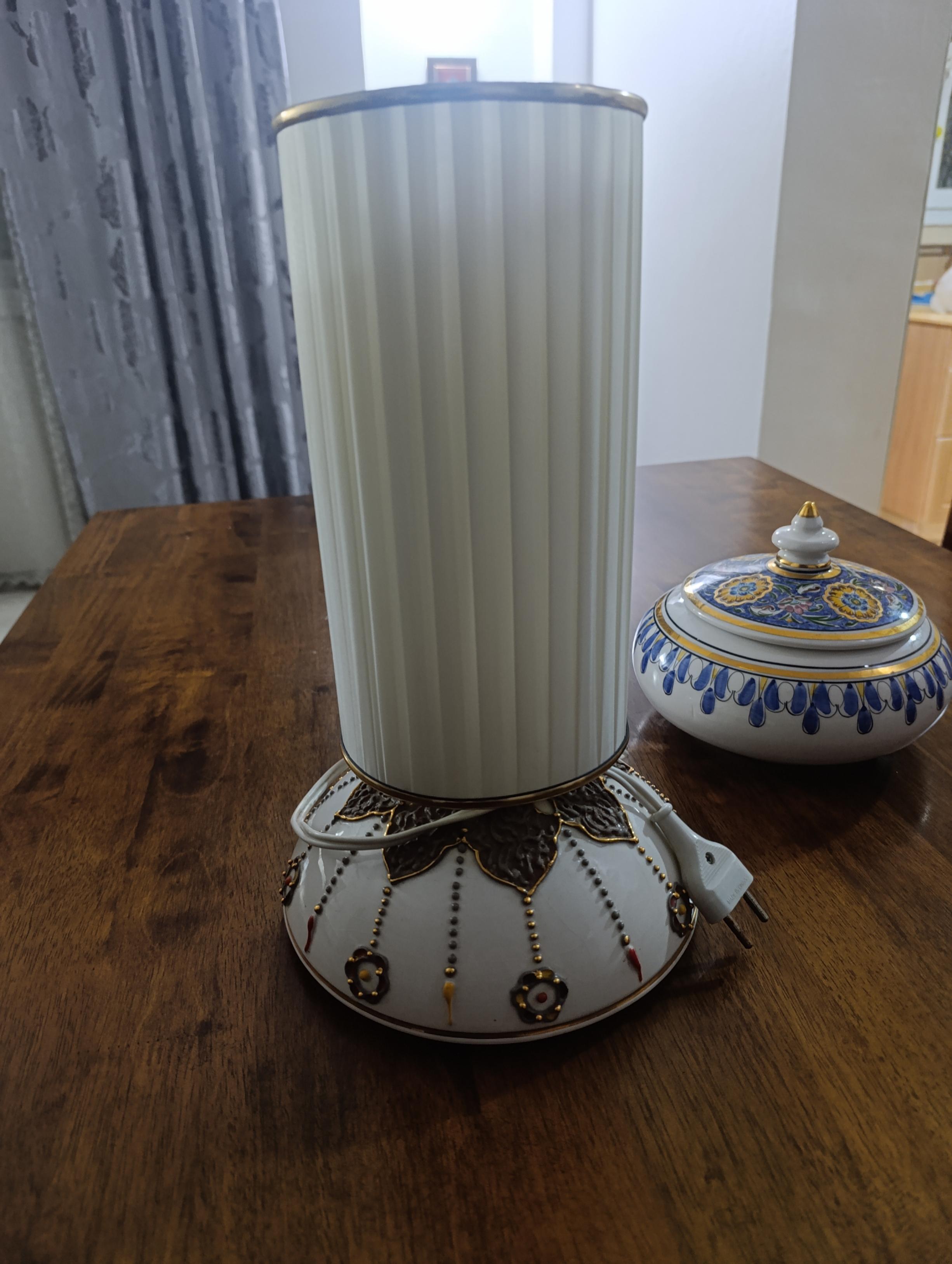 Duo de lampes en céramique
